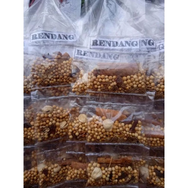 

Bumbu Rendang. isi 5 Renceng. isi 5 pcs Prenceng