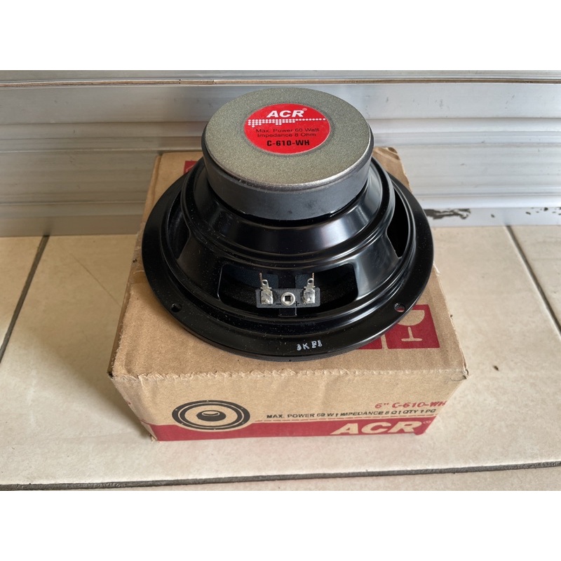 Speaker 6” 6 inch ACR 610 Woofer MINIATUR 60watt