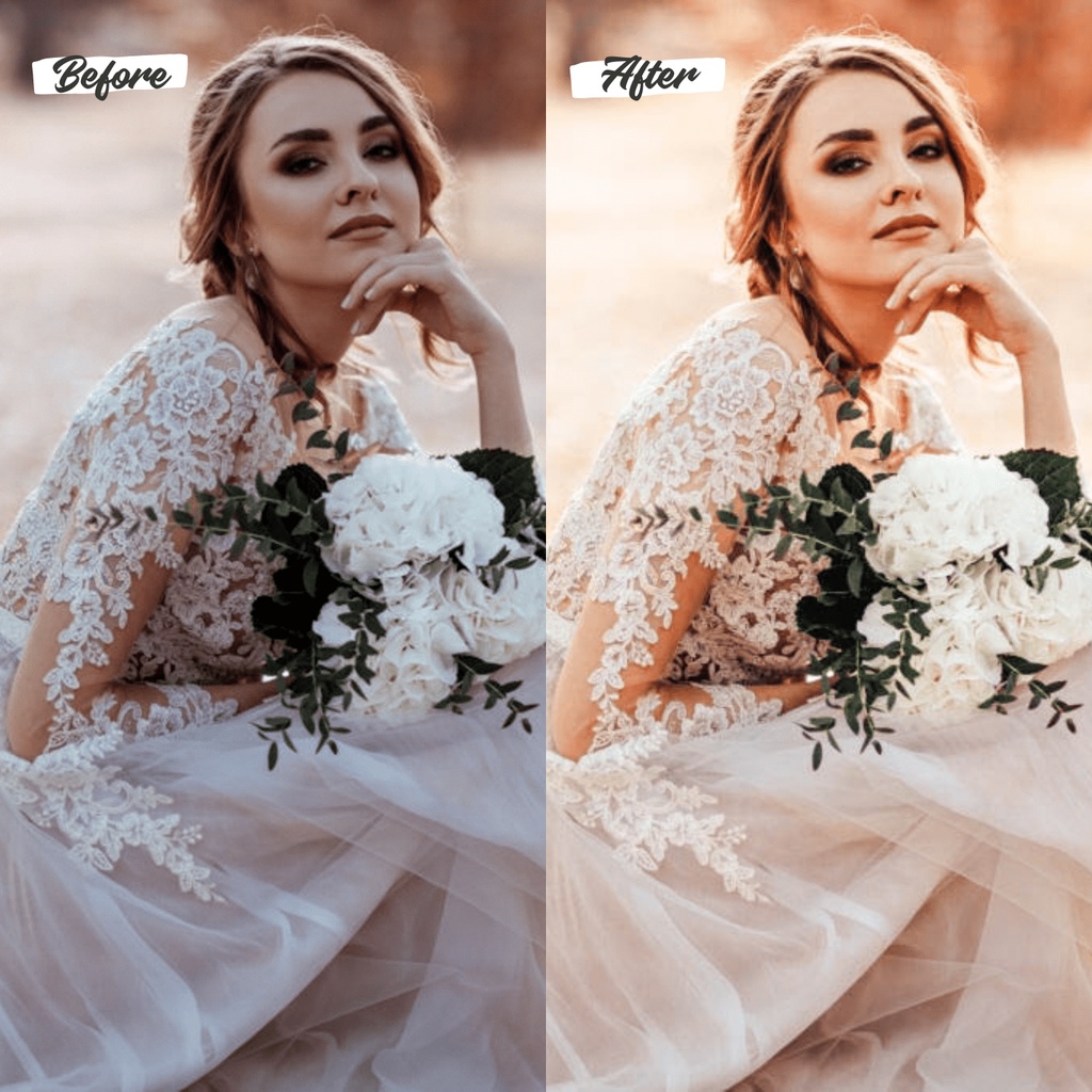 10 Lightroom Preset Just Married IOS/Android &amp; Dekstop