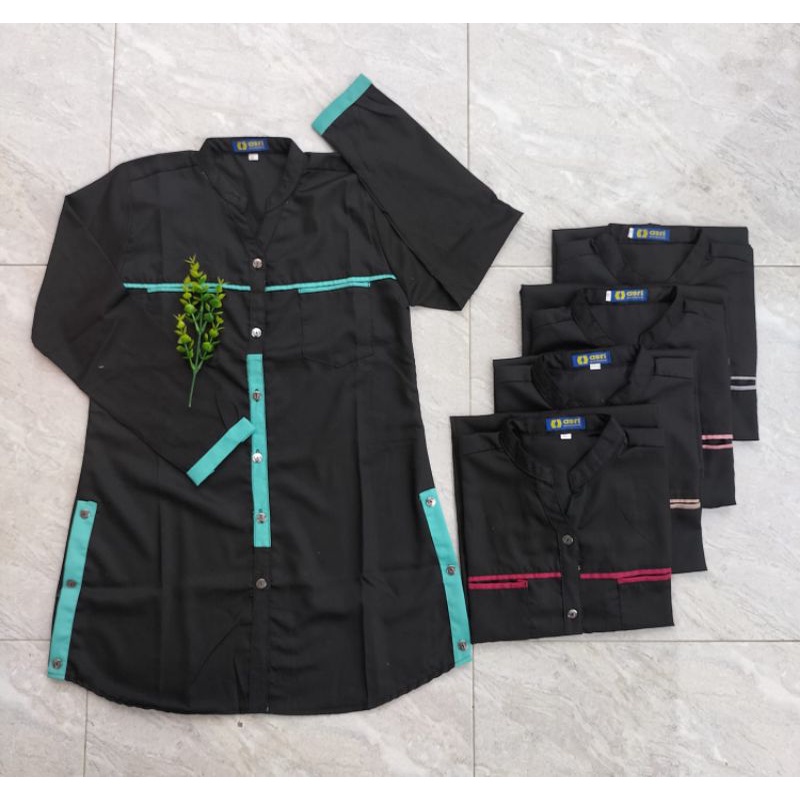ATASAN TUNIK HARA//BAJU SANTRI PUTRI TERBARU
