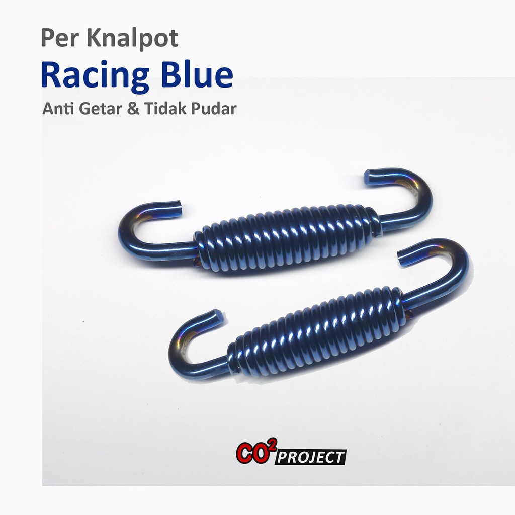 Per Knalpot Racing Blue - Per Knalpot Biru - Per Knalpot Racing Anti Getar