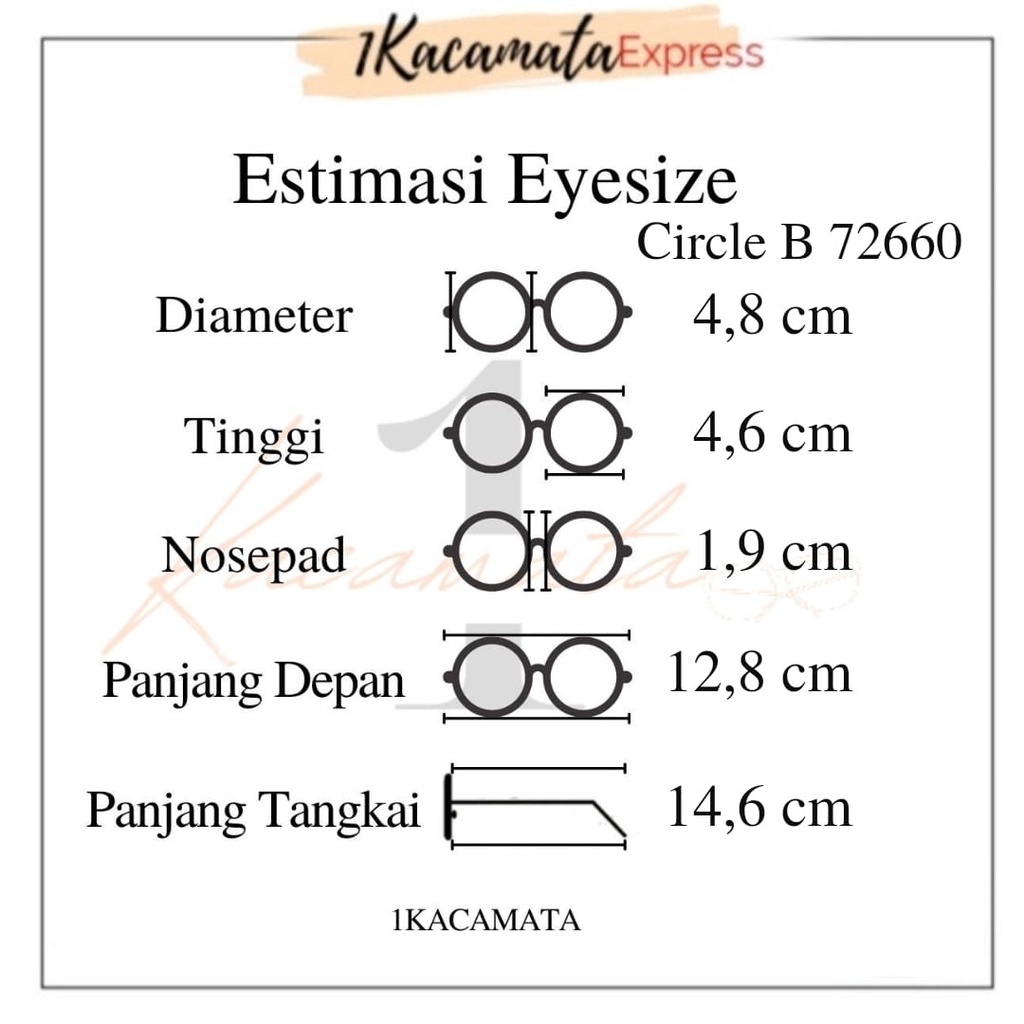 PAKET FRAME KACAMATA + LENSA ANTIRADIASI TYPE AMEENA