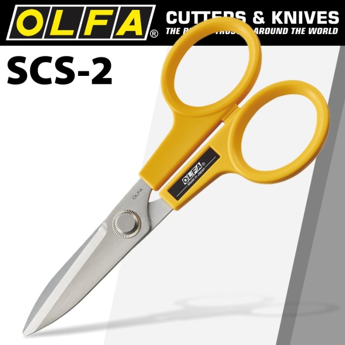 

Star Gunting Stainless Scs-2 Olfa Blade Scissors Stainless Steel Terbatas