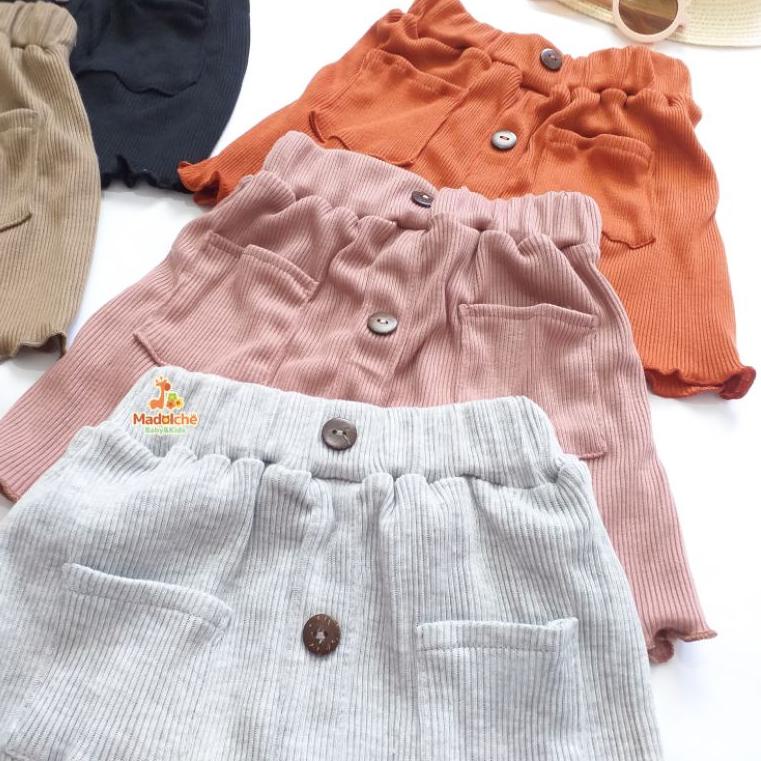 Rok Span Rib Alice Midi Skirt Anak Perempuan Usia 1-5 tahun | Rok Anak Cewek Cantik ◦ BLU.18Oc22ᴰ