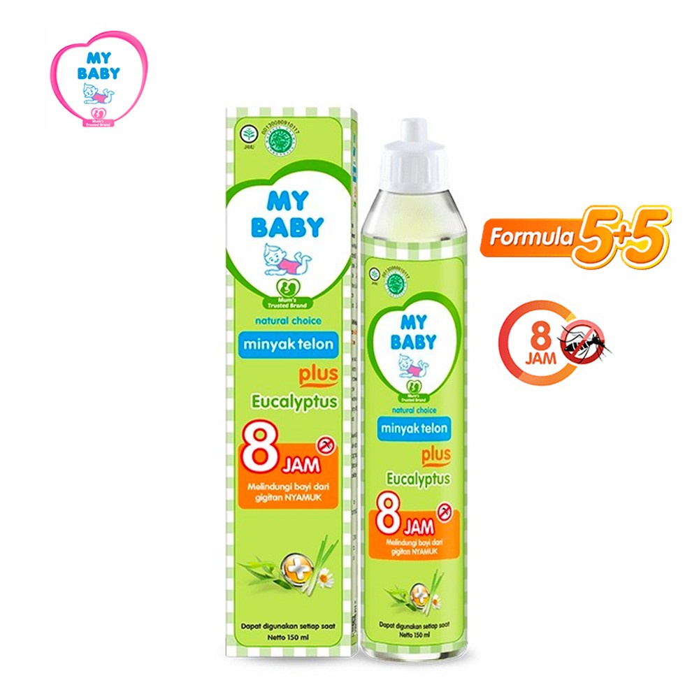 My Baby Minyak Telon Plus Eucalyptus - 150 ml