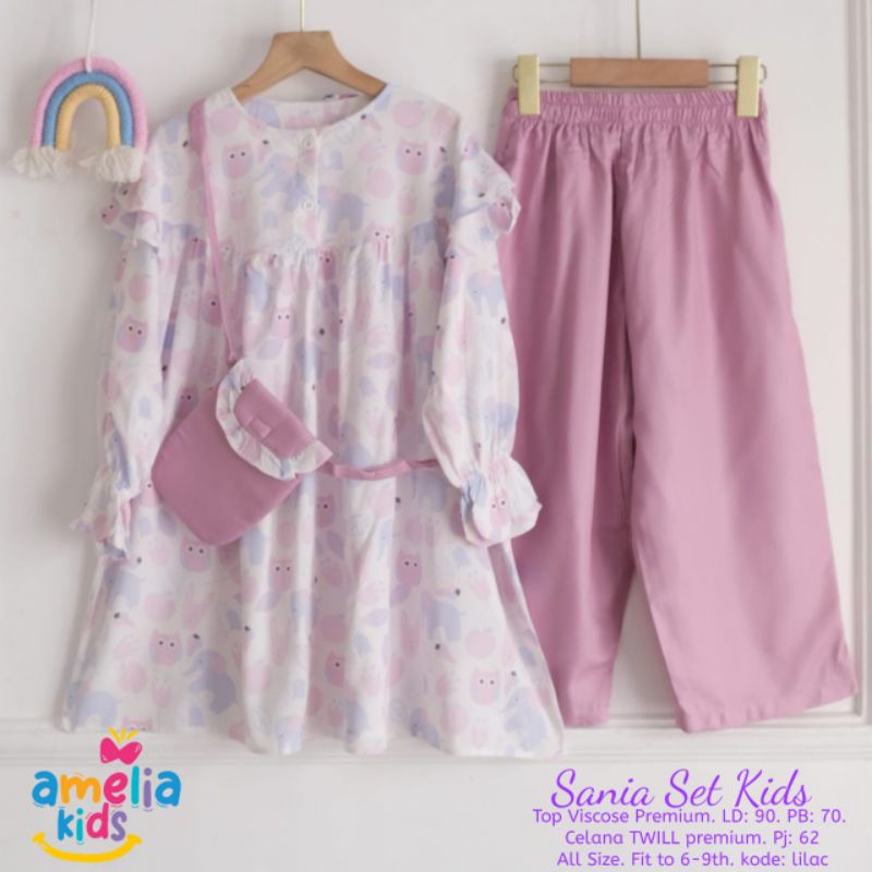 (RESTOCK)SETELAN ANAK OOTD//JUST//LOVE//HALO//INES //CAHAYA//RISMA #1#2//LINGLING/SUMMER /ANIQA /SAMMY SET KIDS BY AMELIA