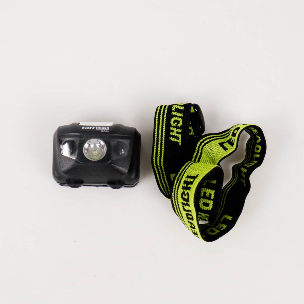 Headlamp LED Multifunction Outdoor 3W - GD63 - OMFL23BK Black