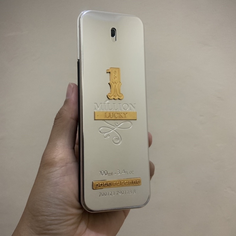 PARFUM paco rabbane one million lucky PRELOVED ORIGINAL 100%