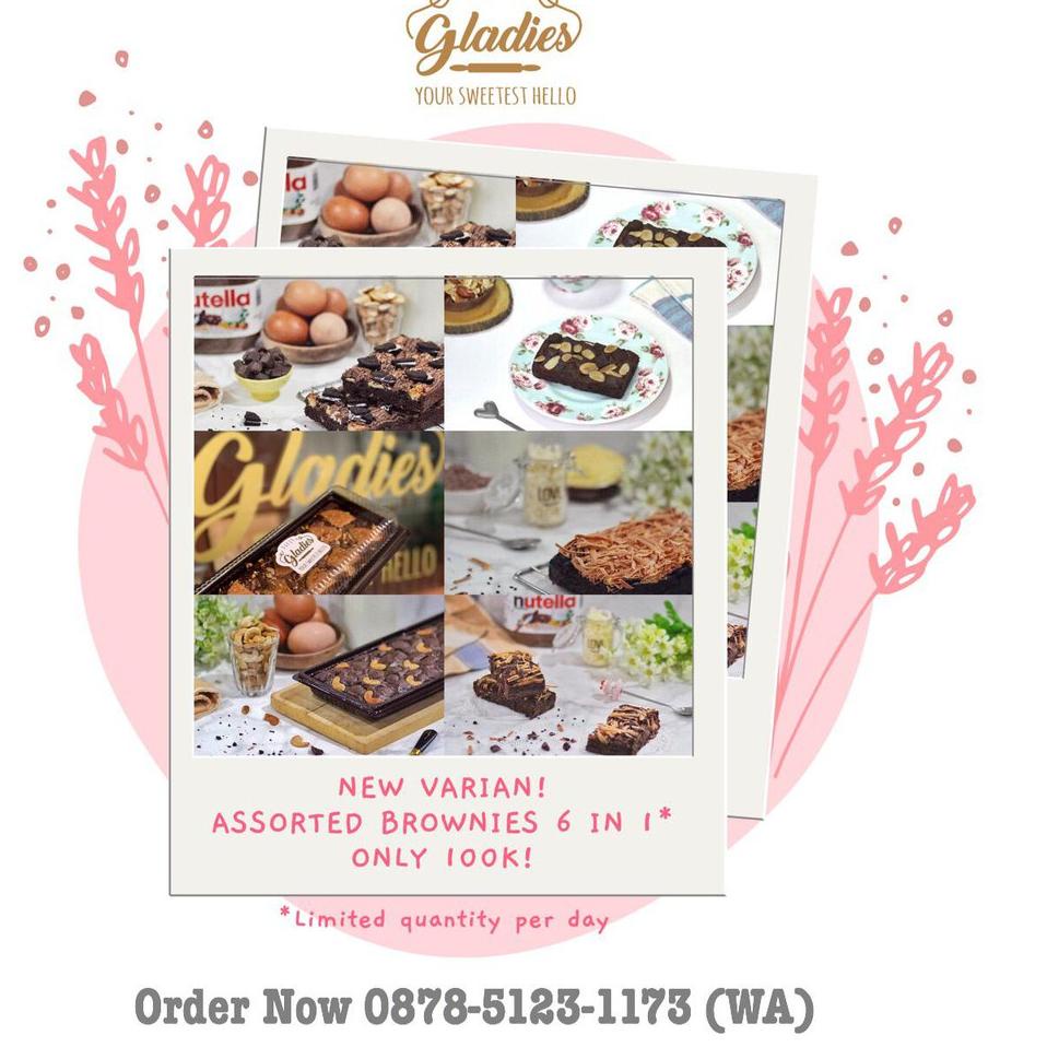 

Harga Bagus--Brownies Mix 6 Varian