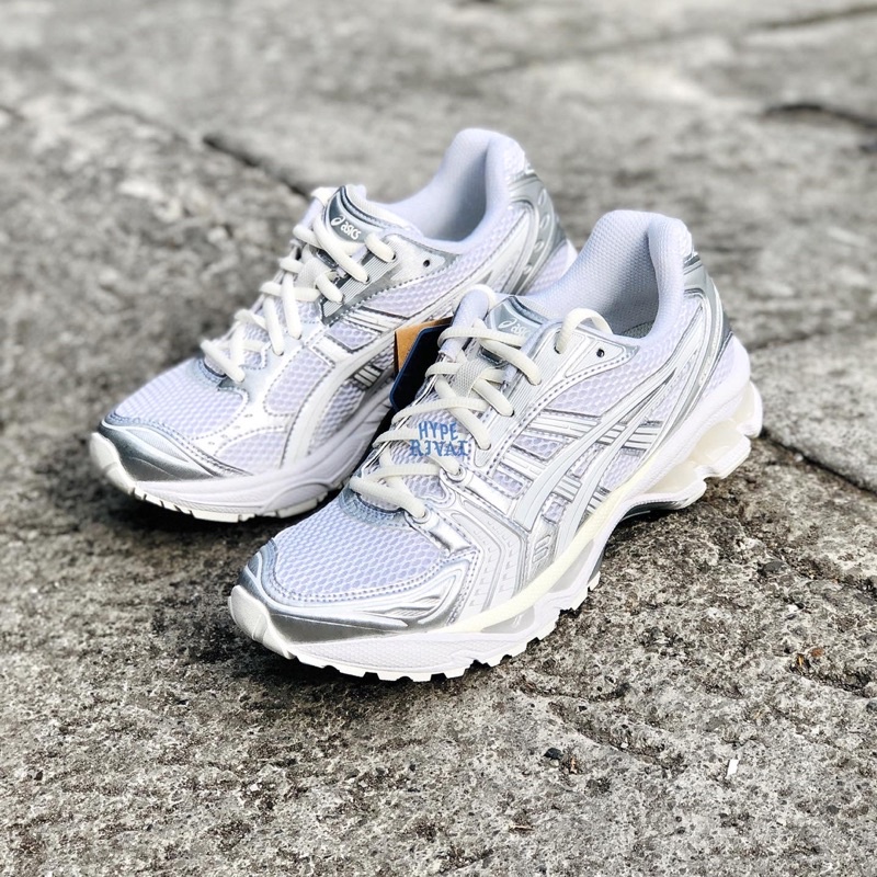 Asics x JJJJOUND Gel Kayano 14 White Silver