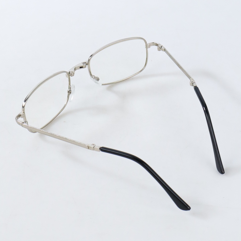 [TOSERBA_EMAK] - Kacamata Baca Rabun Dekat Folding Reading Glasses Anti Blue Light +1.5 - RGS30 - Silver