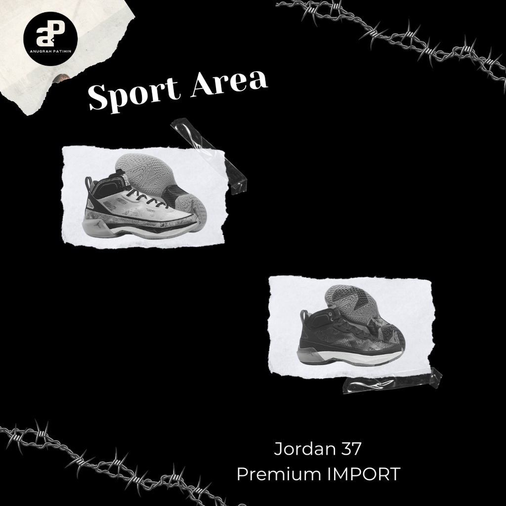 Sepatu Olahraga Jordan 37 PREMIUM IMPORT