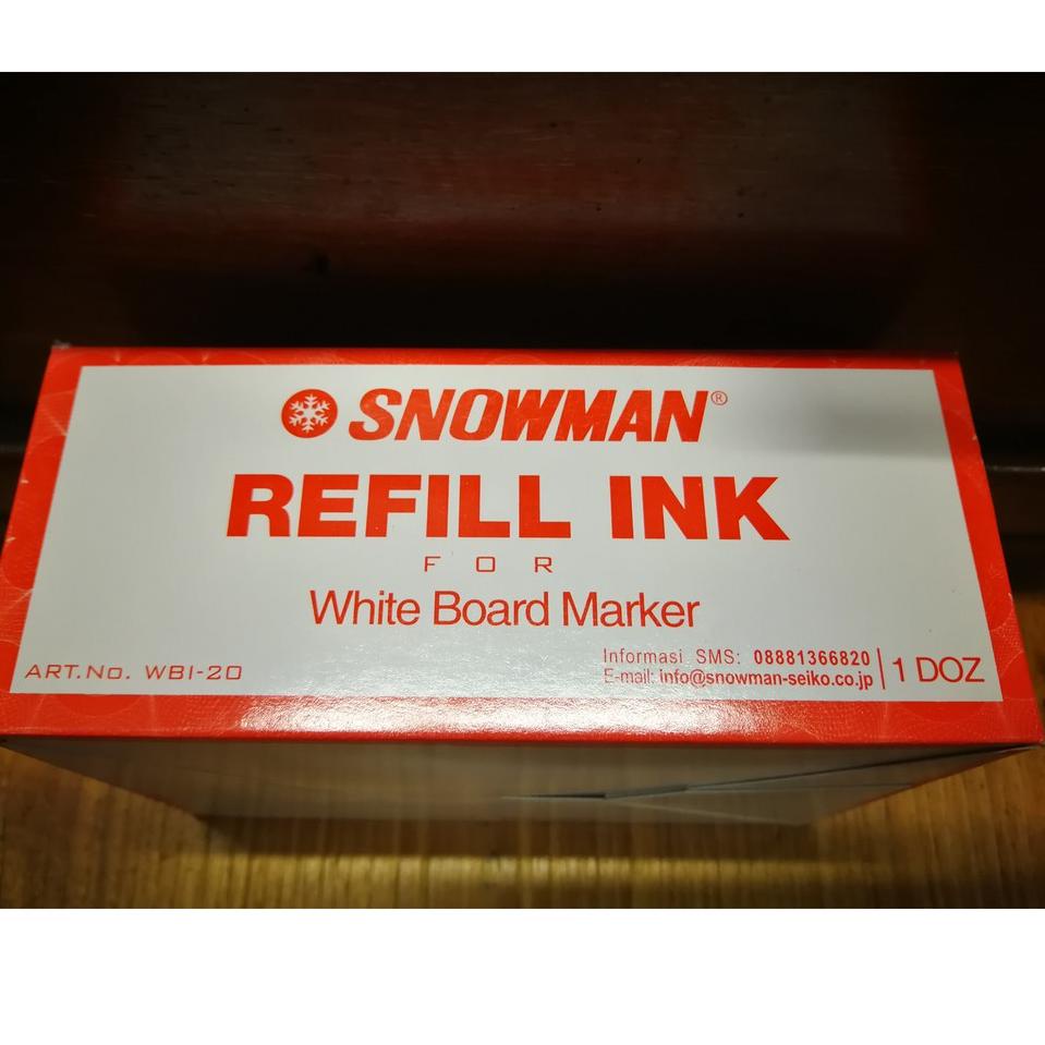 

WJV REFILL/ ISI ULANG TINTA WHITEBOARD SNOWMAN❈ (Promo)Diskon ☇