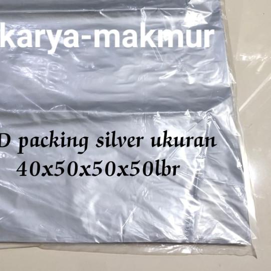 

HD packing silver uk 40x50 Plastik silver kantong bungkus paket