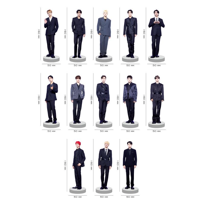 FIGURE AKRILIK KPOP BOYBAND SEVENTEEN