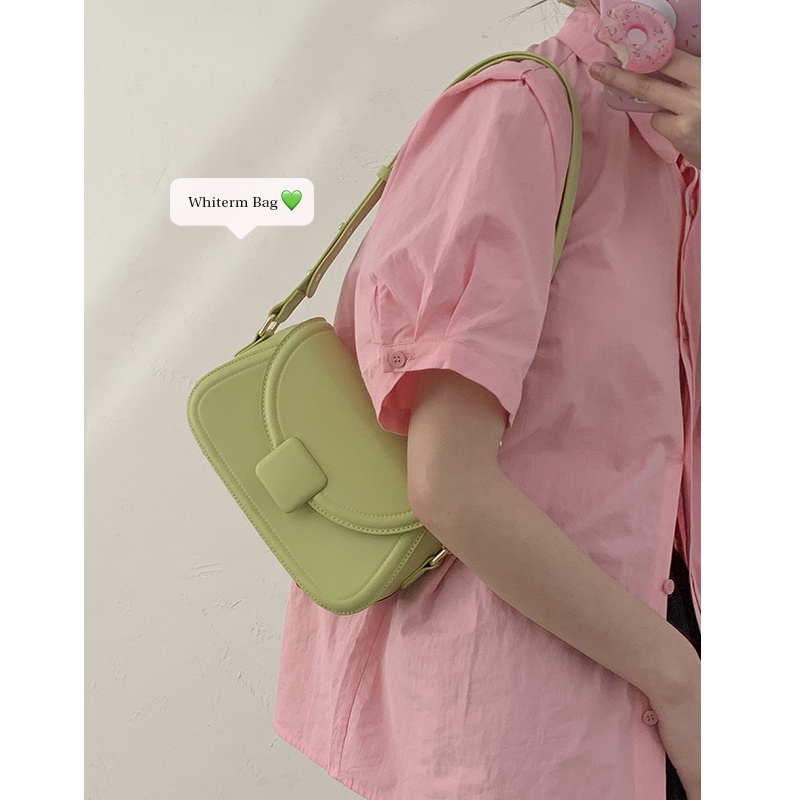 Suhao Musim Panas Ketiak Tas Kecil Wanita 2022 Baru All-Match In Fashion Tas Persegi Kecil Berkualitas Tinggi Tekstur Niche Tas Messenger