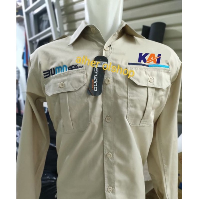 Kemeja KAI BUMN baju Kai BUMN seragam KAI BUMN kemeja BUMN KAI baju BUMN KAI seragam BUMN KAI kemeja