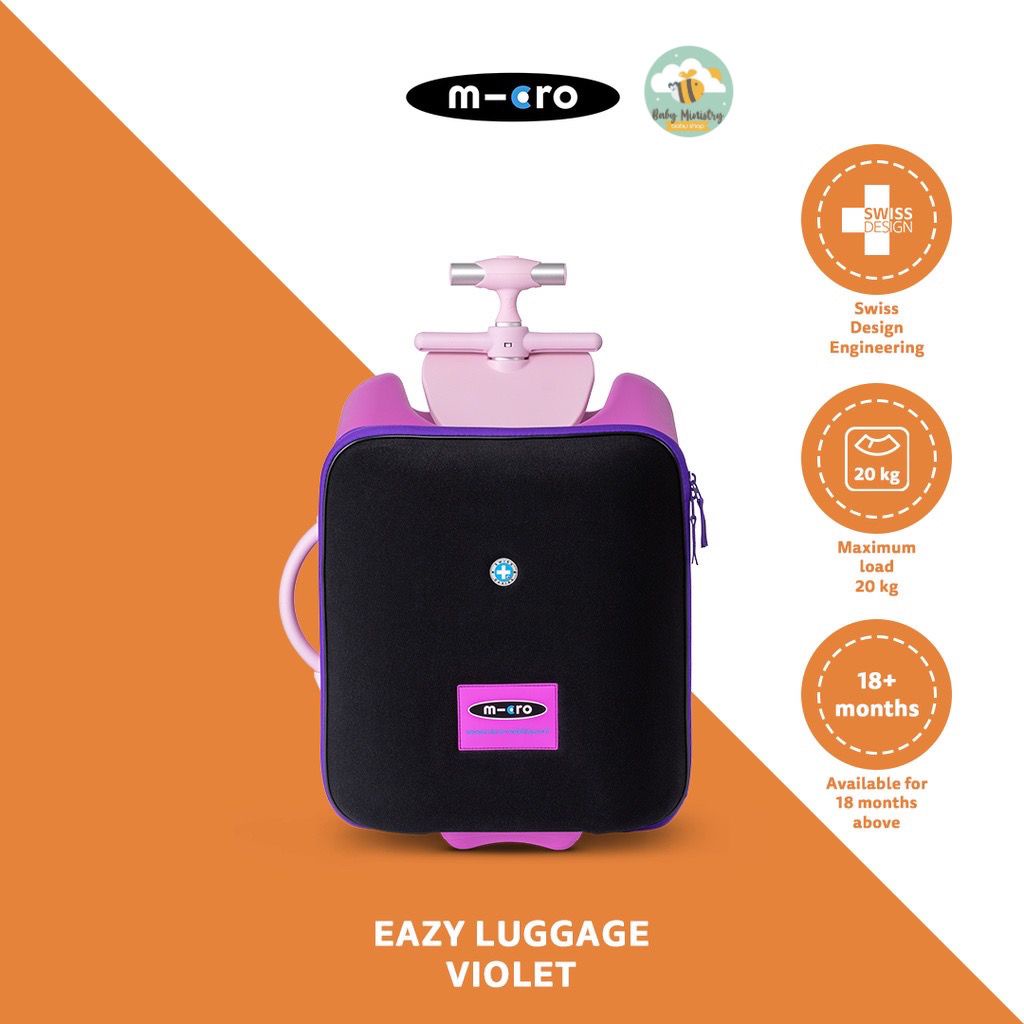 MICRO LUGGAGE EAZY ORIGINAL (cabin size) / KOPER STROLLER / micro trike / micro eazy luggage / micro easy luggage / koper anak / stroller anak / koper travelling / micro koper trike / koper bayi / koper micro