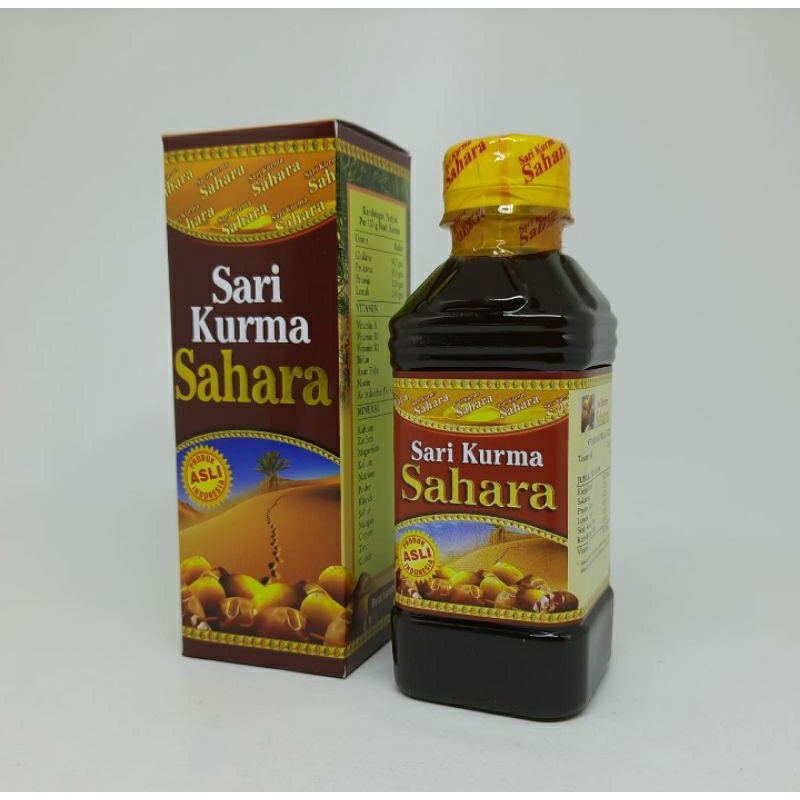 

SAHARA ORIGINAL Sari Kurma Sahara Original / Sarikurma Sahara Original / Sari Kurma Sahara Original 330gram