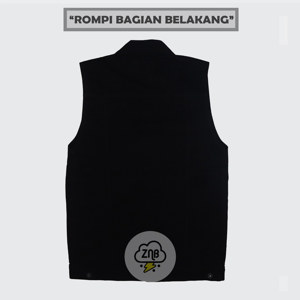 ROMPI DENIM / ROMPI MUSIC / ROMPI BAND / JAKET JEANS / ROMPI PREMIUM BEST QUALITY