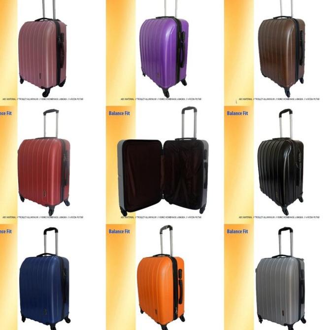 Robert Ansell 2027 Promo Koper Travel 24 Inch Abs Hardcase, 4 Roda Lelydenisa