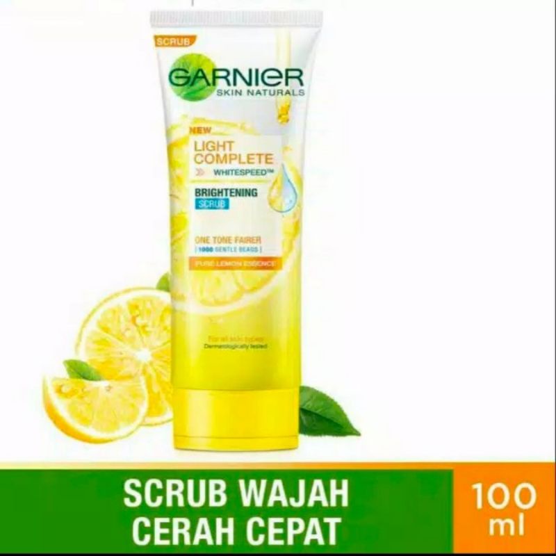 Garnier Light Complete  Scrub isi 100ml / isi 50ml