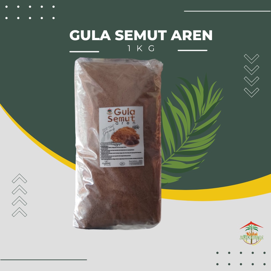 BEST SELLER!!! Gula aren semut bubuk palm sugar 1 KG