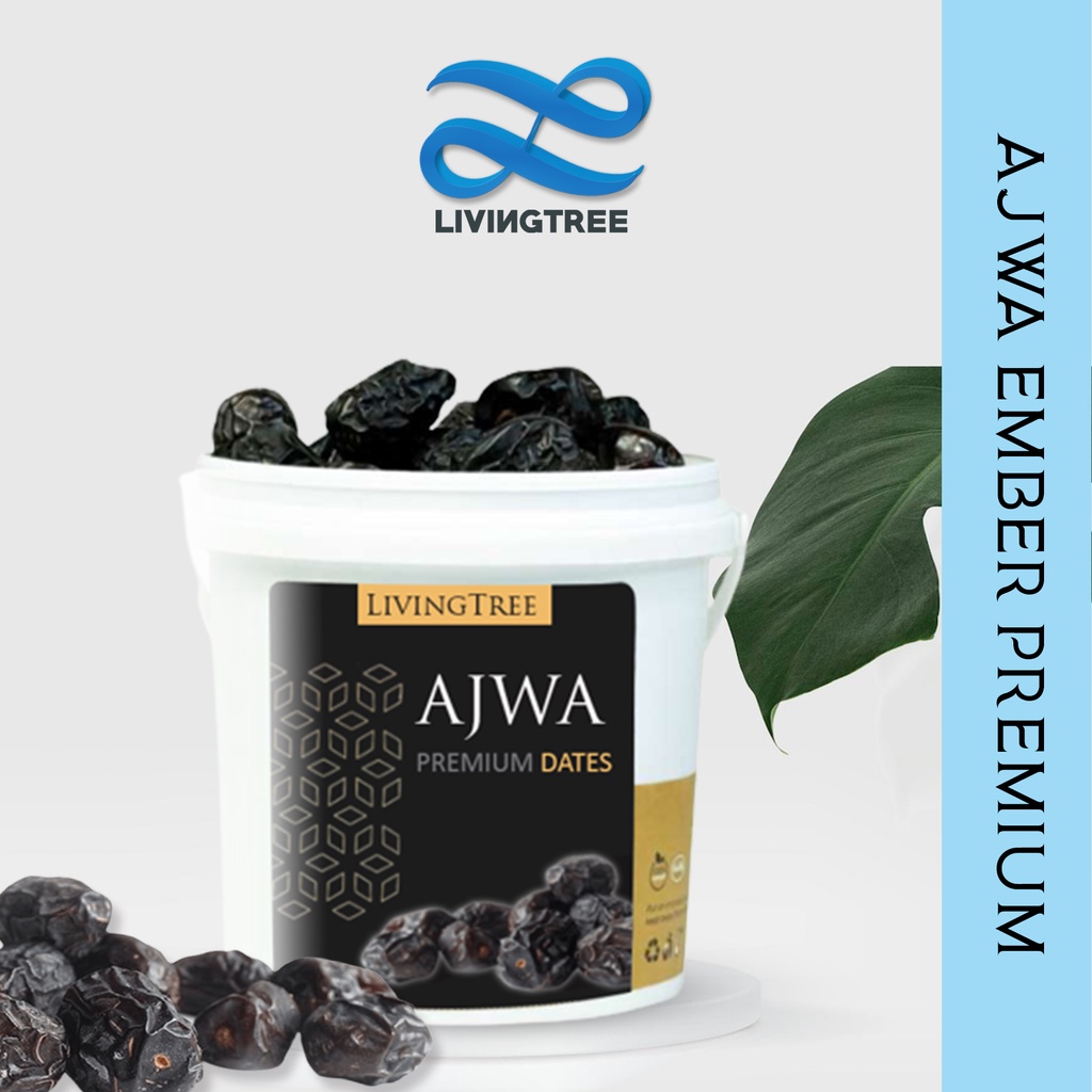 

Kurma Ajwa Ember 850gr / Kurma Nabi Premium Super Asli Madinah