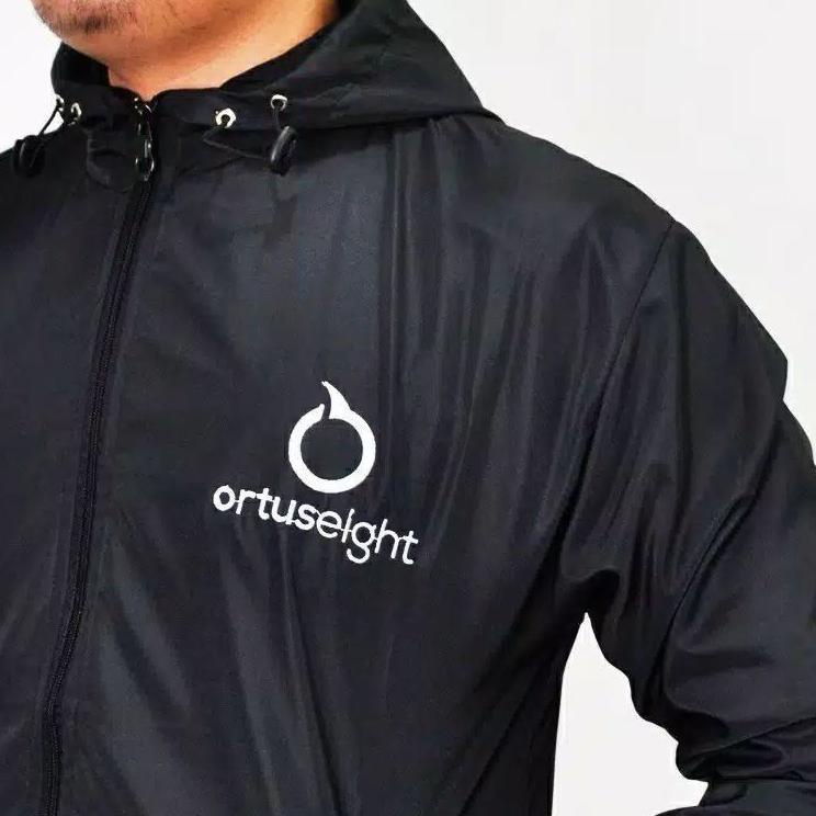 PAT.31Oc22a ▫ jaket parasut ortuseight unisex running casual (FREE GANTUNGAN KUNCI/STIKER)