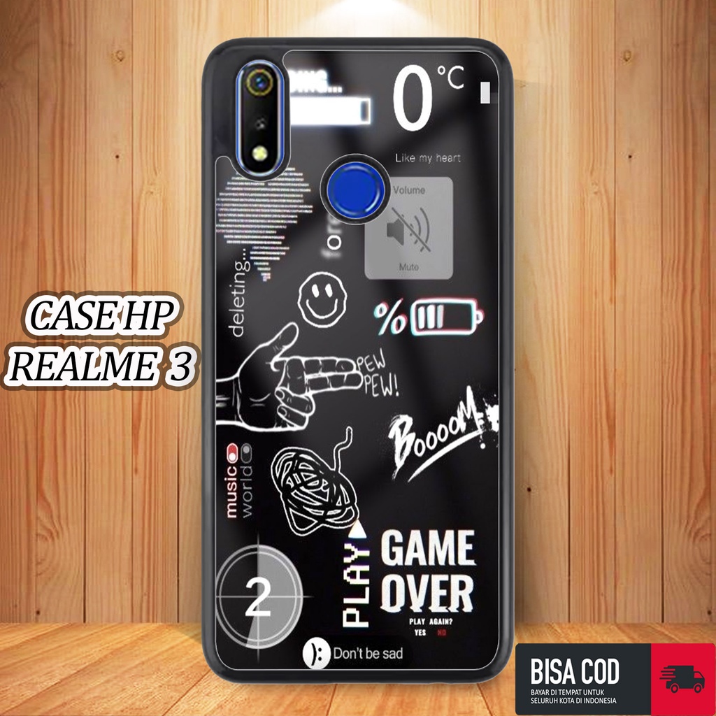Case Realme 3 [NASA TIKET] Fashion Case - Case Hp Realme 3 - Sarung Hp Realme 3 - Case Murah - Case 