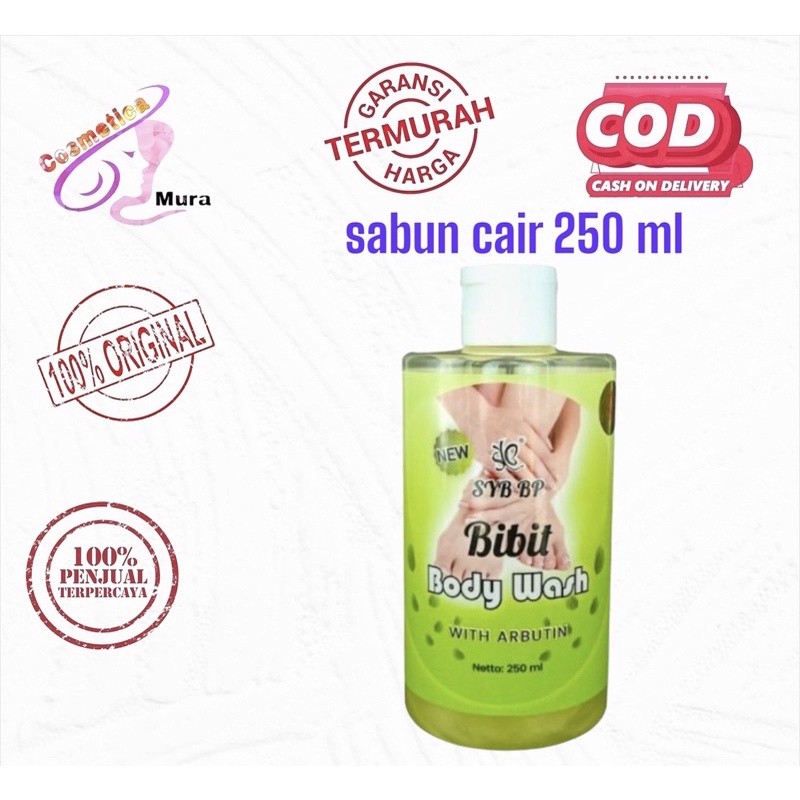 syb bp sabun cair 250 ml bibit pemutih - sabun bibit pemutih body wash 250 ml