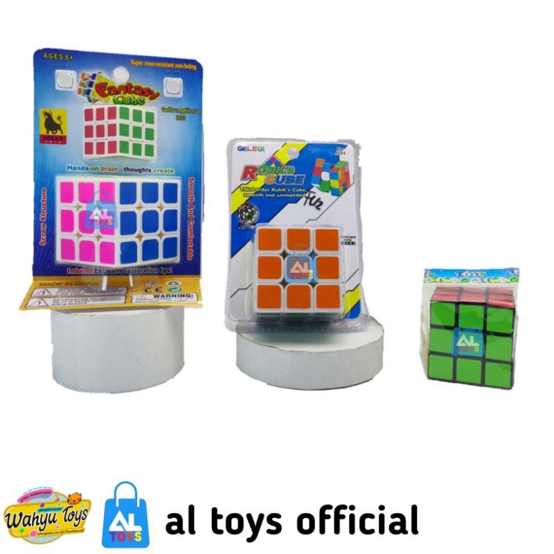 MAINAN EDUKASI RUBIK KUBUS 3X3 MAINAN EDUKASI ASAH OTAK RUBIK KUBUS