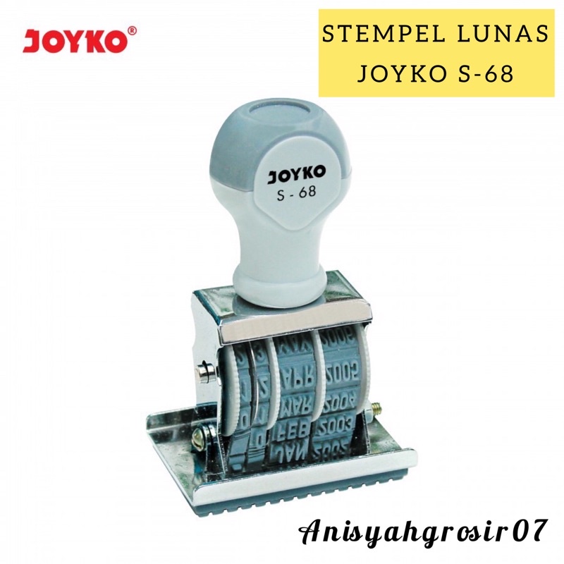 

BEST SELER Stempel Tanggal lunas Joyko s-68
