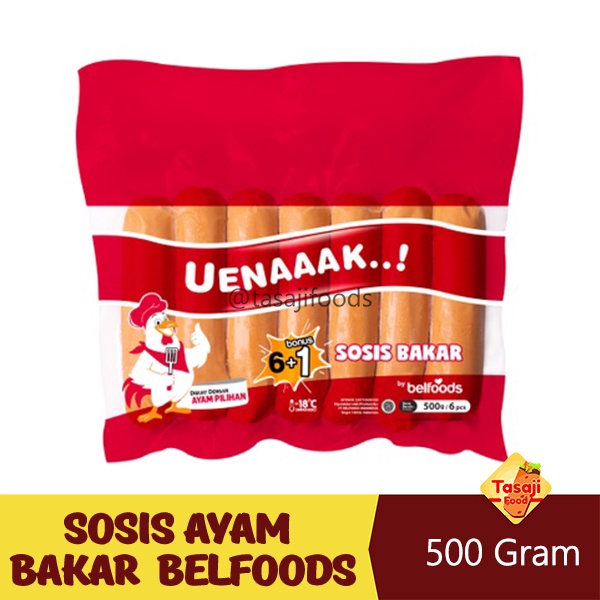 Sosis Ayam Bakar 500 Gram - Belfoods