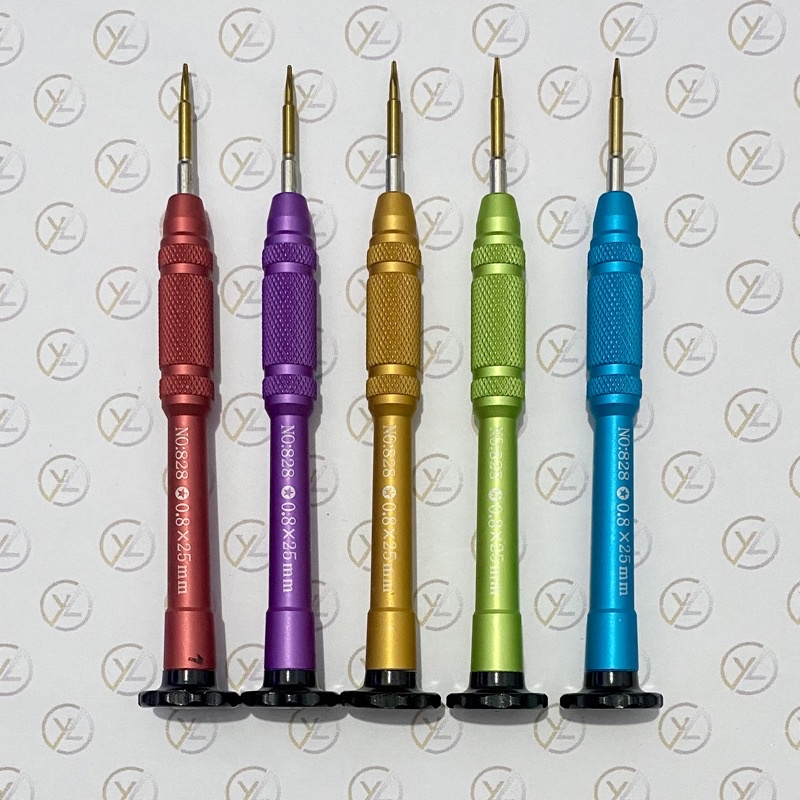 OBENG 828 BINTANG ( 0.8x25mm ) | PLUS ( 1.5X25mm ) NON PACKING