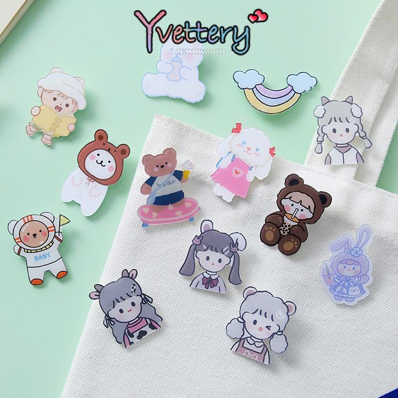 COD Bros Pin Gaya Jepang Dan Korea Untuk Aksesoris Pakaian Fashion Korea-Yy