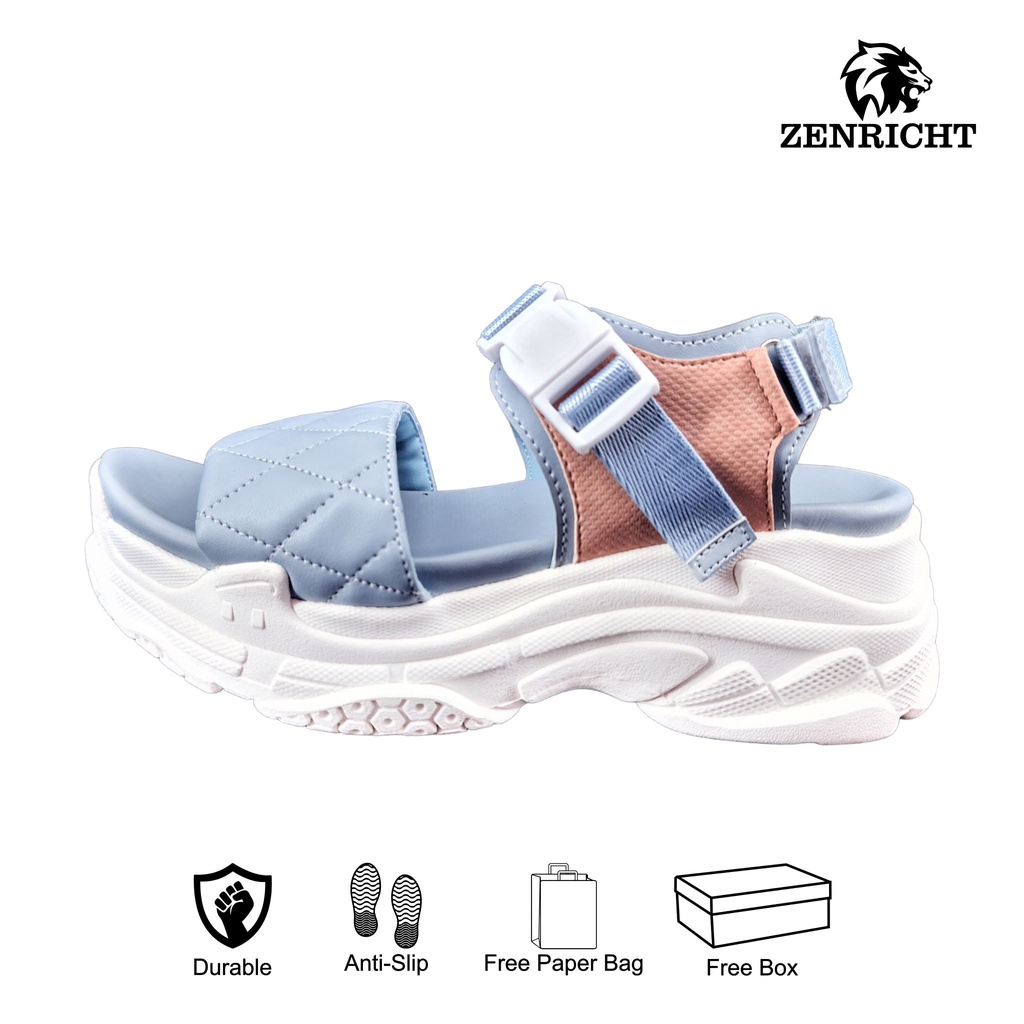 ZENRICHT - Sandal Wanita Ansel | Sepatu Sandal Wanita | Sandal Wanita