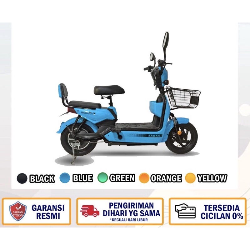 EXOTIC GROZA X3 SEPEDA LISTRIK GARANSI RESMI