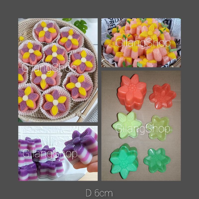 cetakan kue teratai cetakan kue lapis cetakan bolu kukus cetakan apem kukus