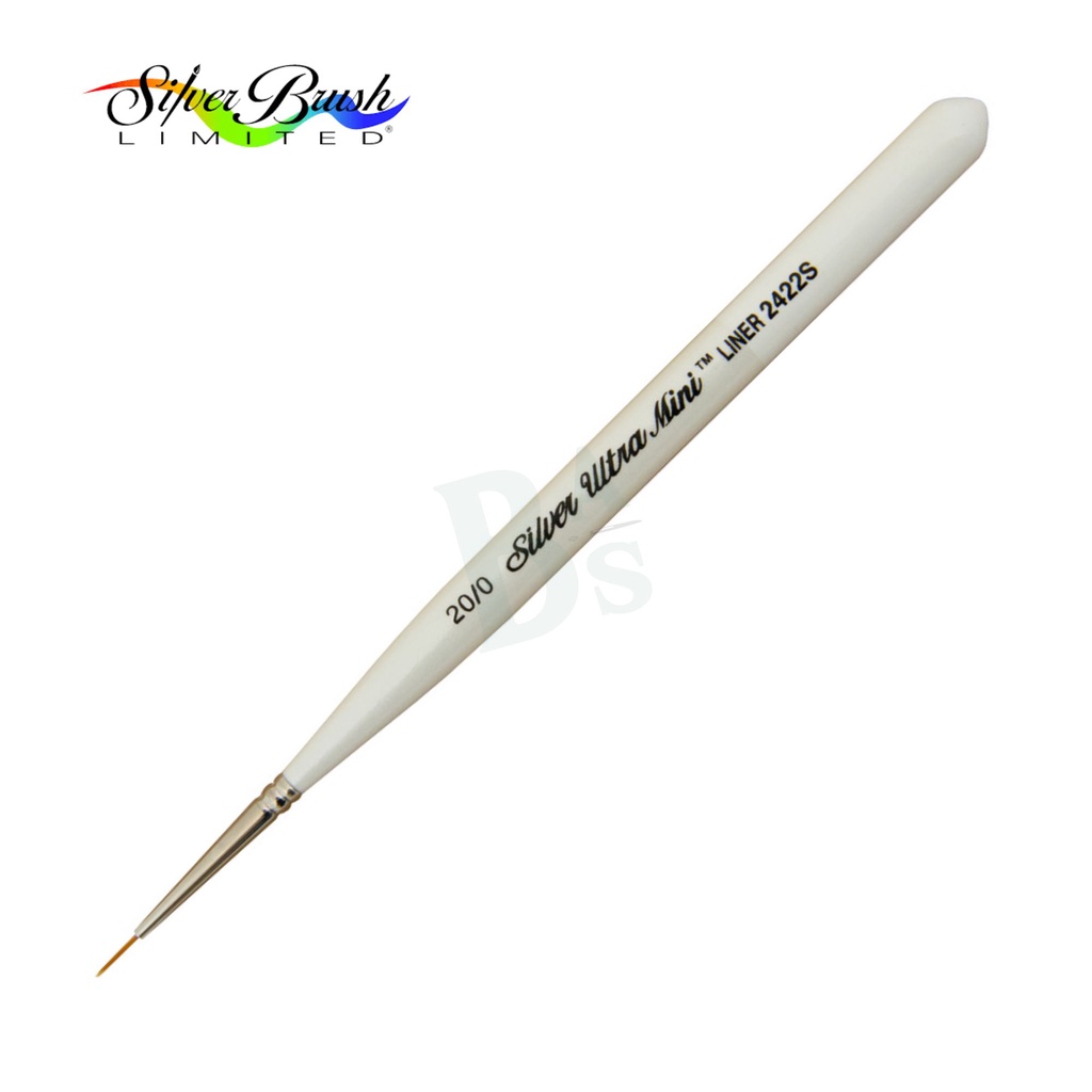 Silver Brush/ Silver Ultra Mini® 2422S monogram Liner 20/0