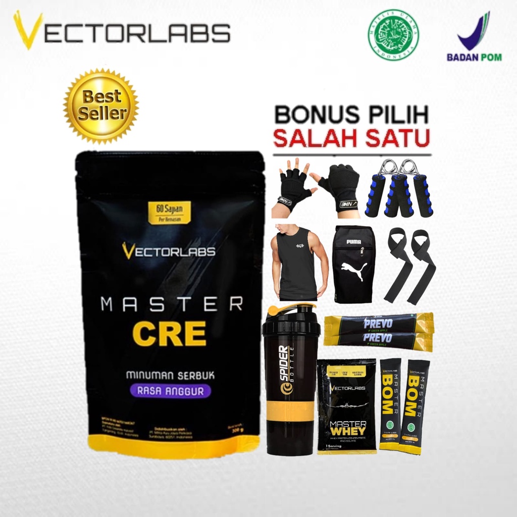 Vectorlabs Master Cre Creatine 300 gr 60 serving Creatine Monohydrate