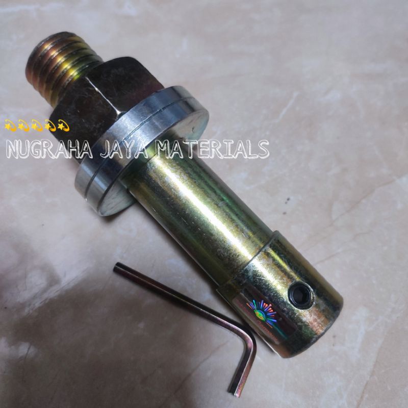 Tjap Mata Sambungan Gerinda Duduk 8 Inch As Adaptor Gerinda Duduk