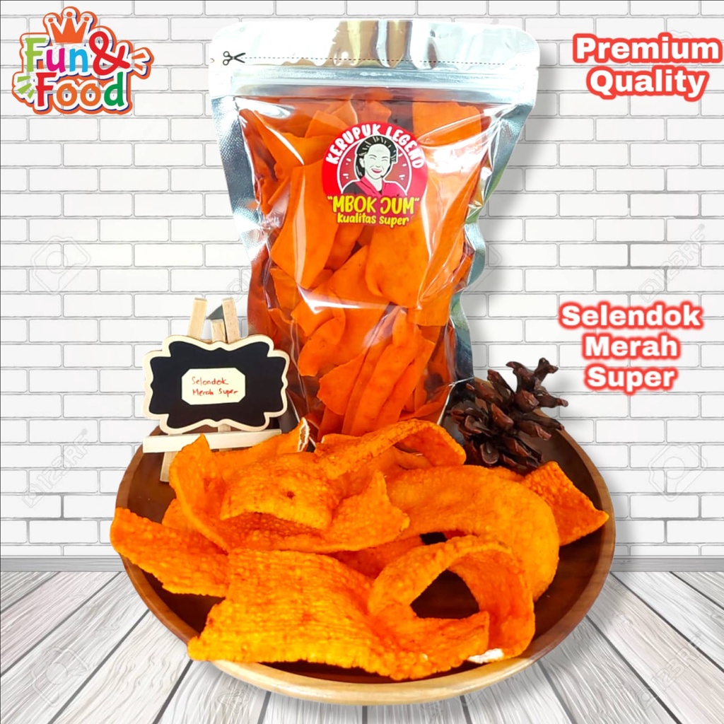 

Kerupuk Mentah Slondok Kerupuk Kering Krupuk Selondok Merah Super Gurih Kualitas Premium