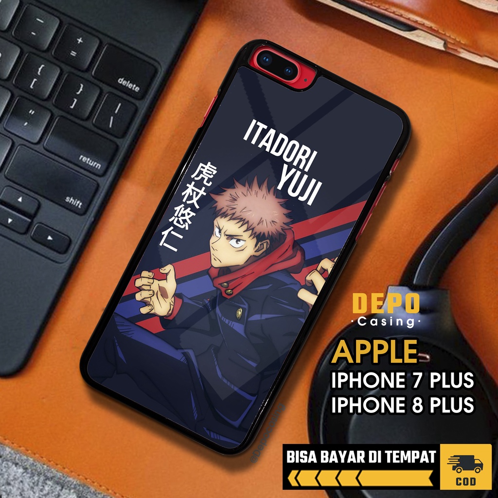 Case Iphone 7 Plus 8 Plus Casing Hp Iphone 7 Plus 8 Plus Depo Casing [JJK1] Premium Glossy Case Aest