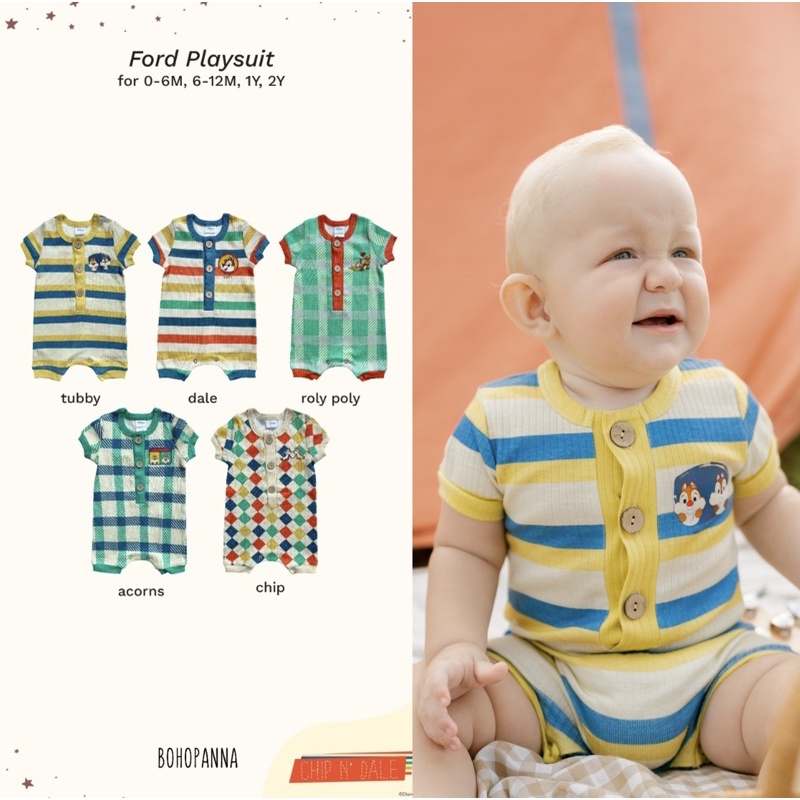 Bohopanna Ford Playsuit / Jumper Bayi