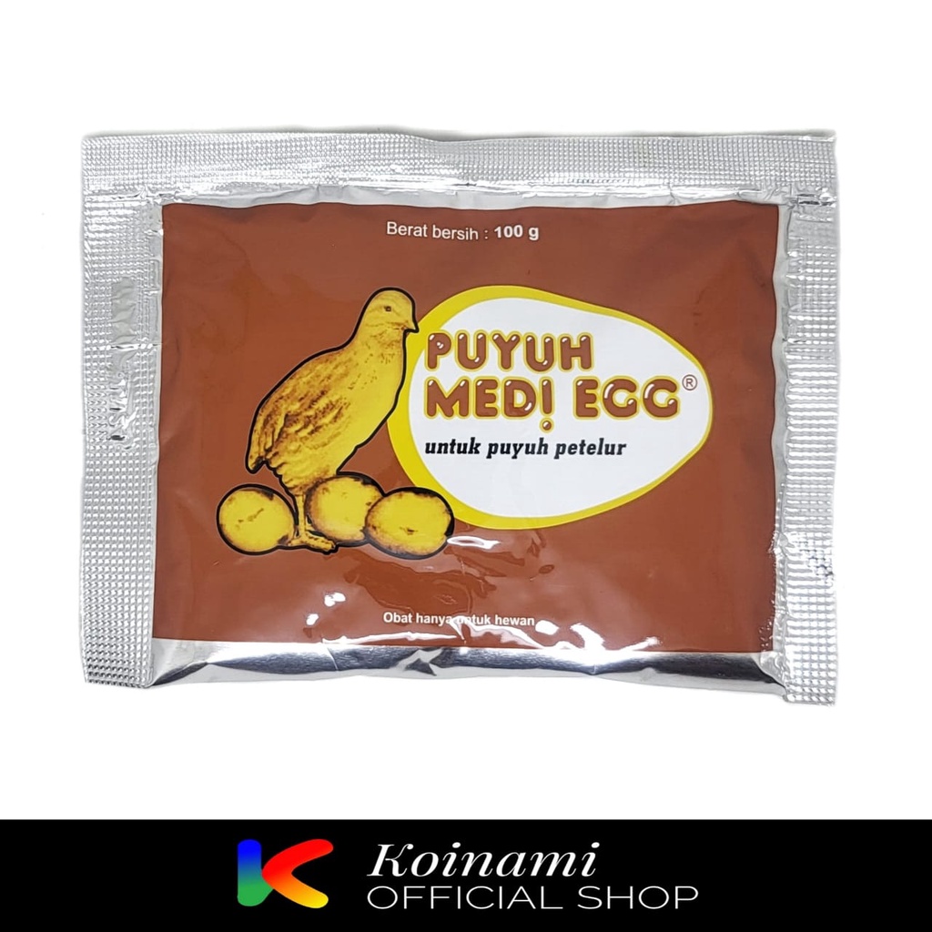 Puyuh Medi Egg Sachet @100 Gram / Vitamin Puyuh Petelur / Medion