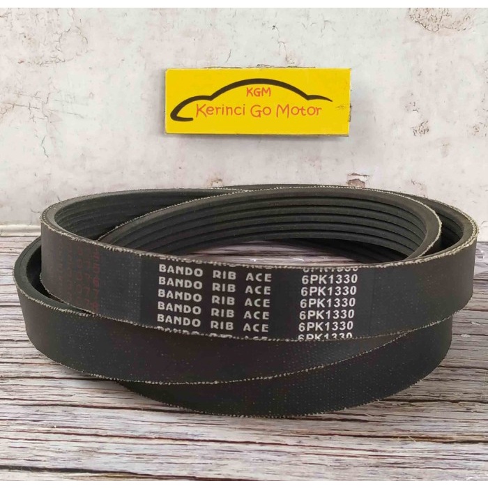 BANDO VAN BELT 6PK 1330 RIB BELT TALI KIPAS 6PK-1330 FAN BELT ALUR