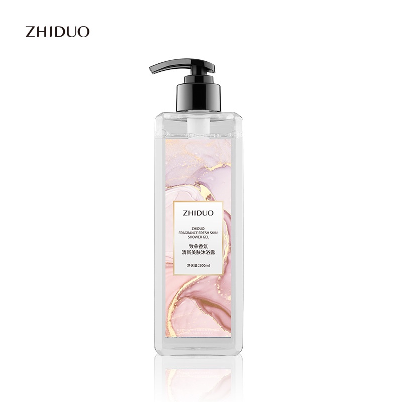 ZHIDOU FRAGRANCE FRESH SKIN SHOWER GEL 500ml | SHOWER GEL | Peremajaan Kulit Pelembab Aroma Tahan Lama | SABUN BADAN CAIR | BISA COD - MURAH