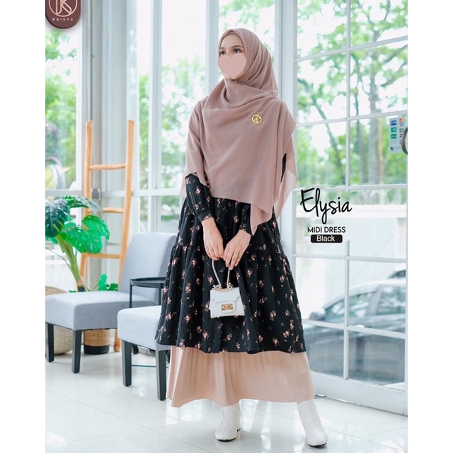 KAISYA-ELYSIA MIDI DRESS KAISYA