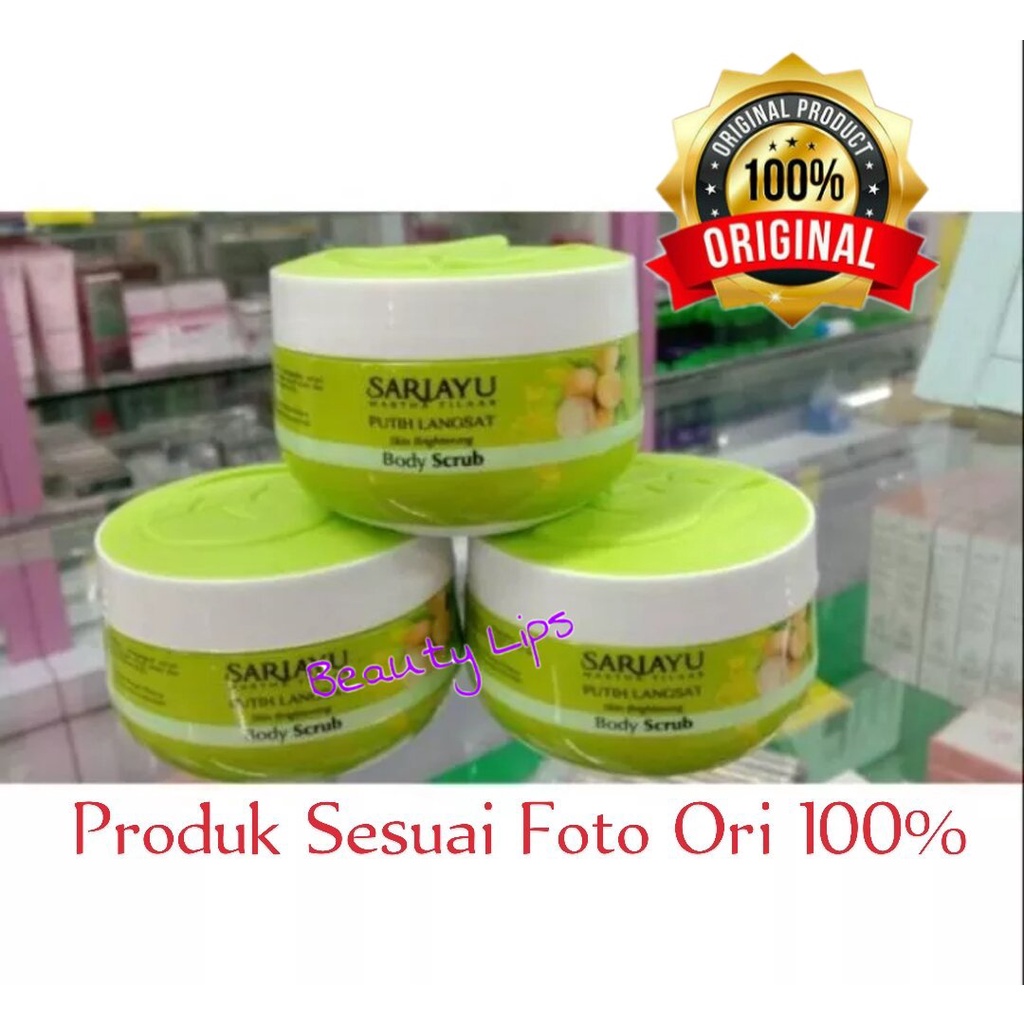 Sariayu Lulur Body Scrub Original 100%